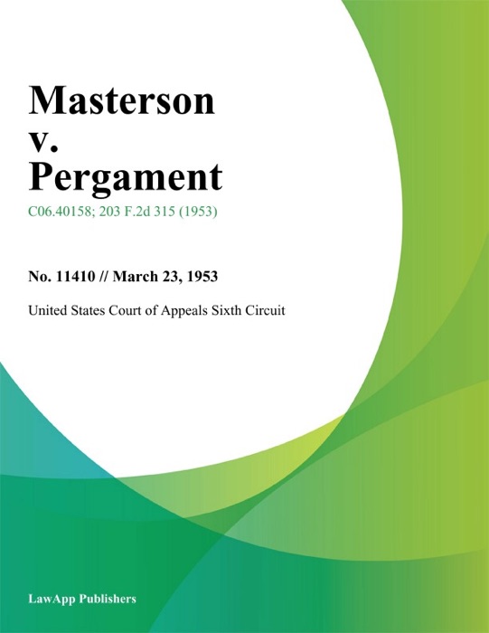 Masterson v. Pergament