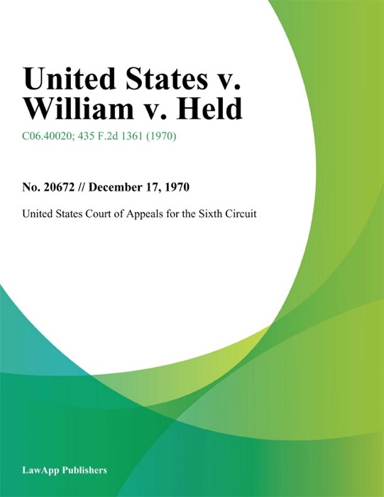 United States V. William V. Held
