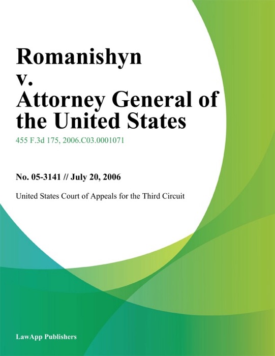 Romanishyn v. Attorney General of the United States