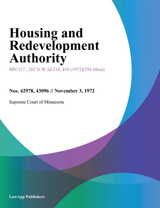 Housing and Redevelopment Authority