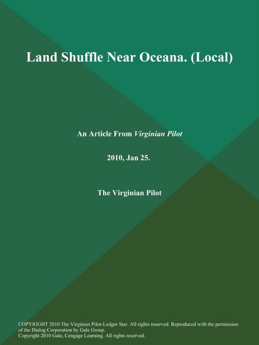 Land Shuffle Near Oceana (Local)