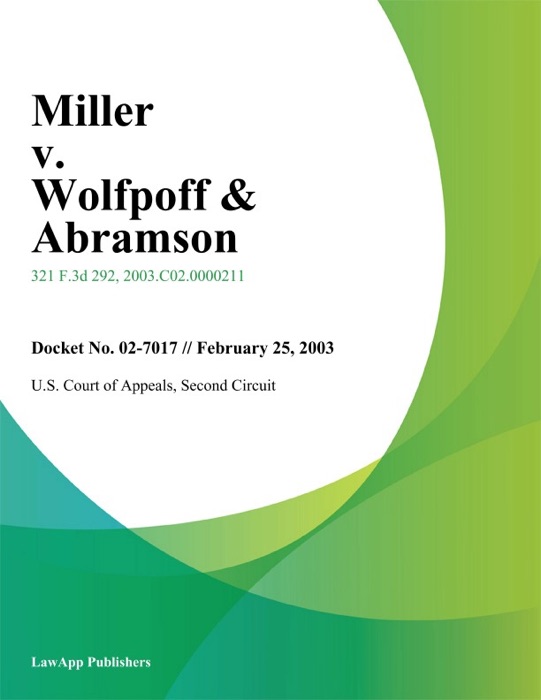 Miller V. Wolfpoff & Abramson