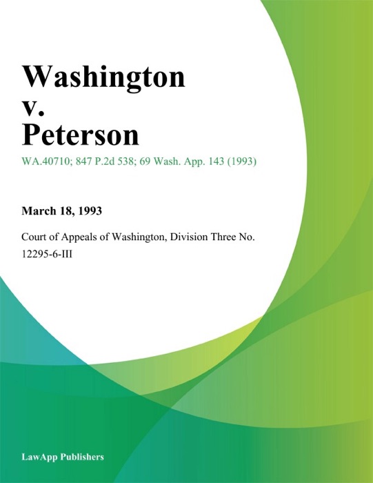 Washington v. Peterson