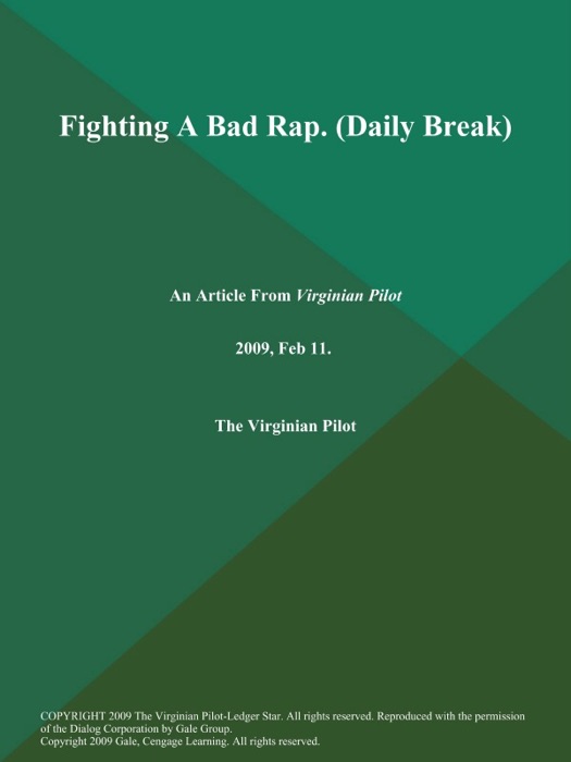 Fighting A Bad Rap (Daily Break)