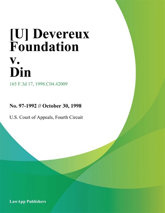 Devereux Foundation v. Din