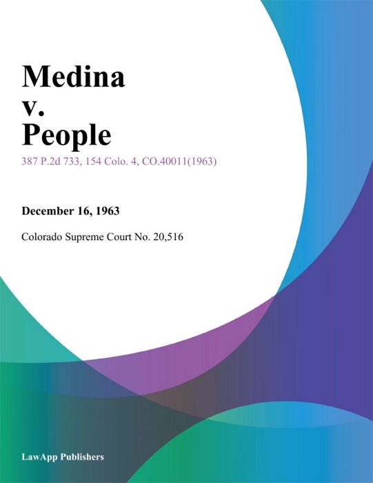Medina v. People