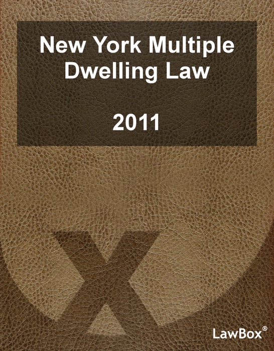 New York Multiple Dwelling Law 2011