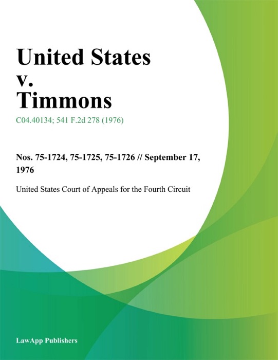 United States v. Timmons