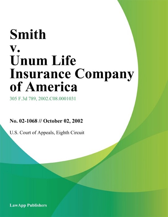 Smith v. Unum Life Insurance Company of America