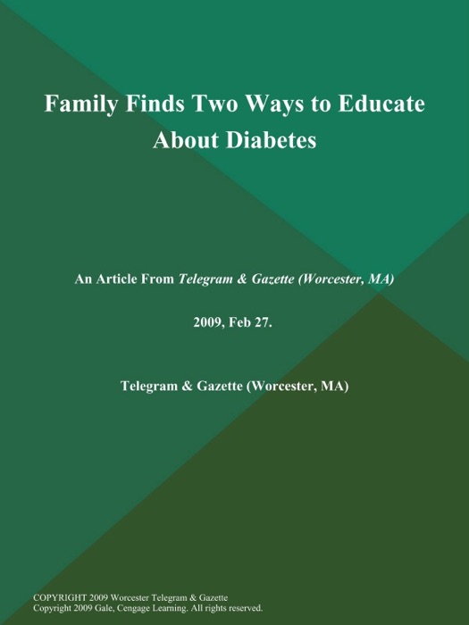 Family Finds Two Ways to Educate About Diabetes