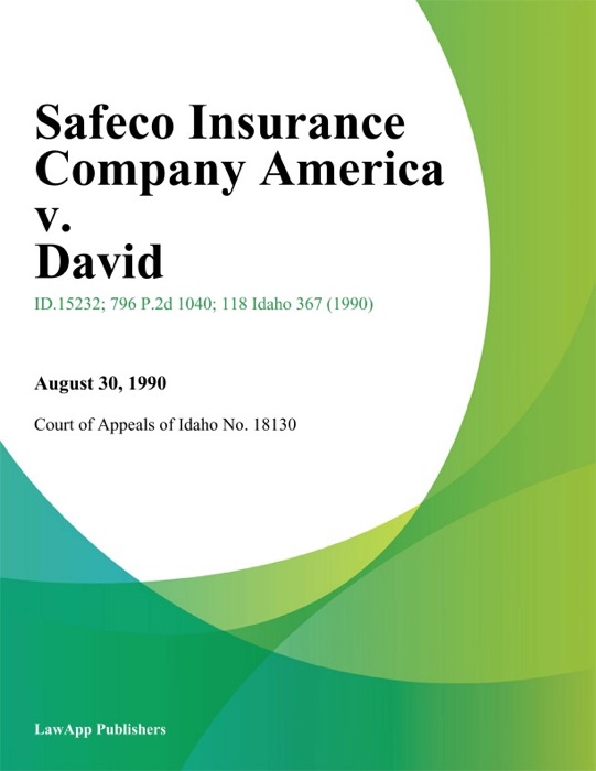 Safeco Insurance Company America v. David