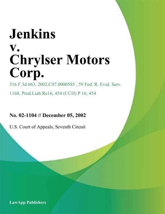 Jenkins v. Chrylser Motors Corp.