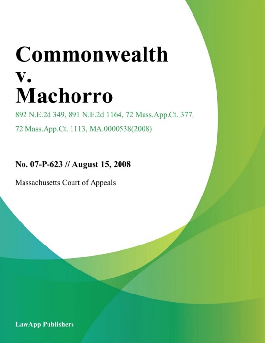 Commonwealth v. Machorro