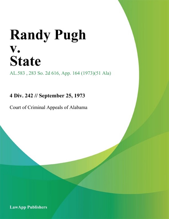 Randy Pugh v. State