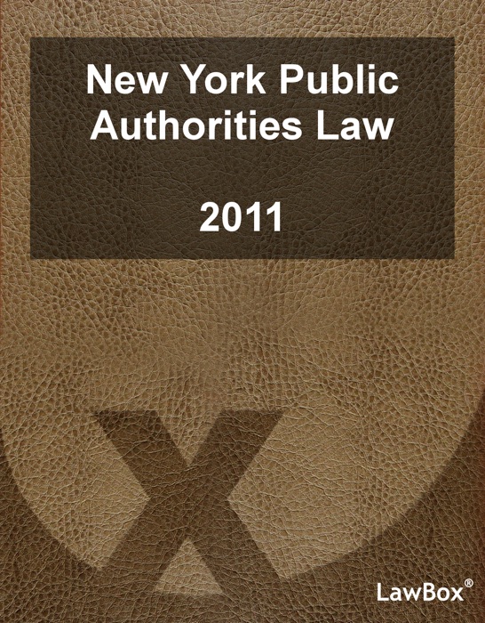 New York Public Authorities Law 2011