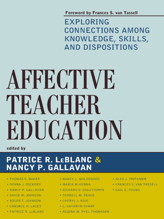 Affective Teacher Education