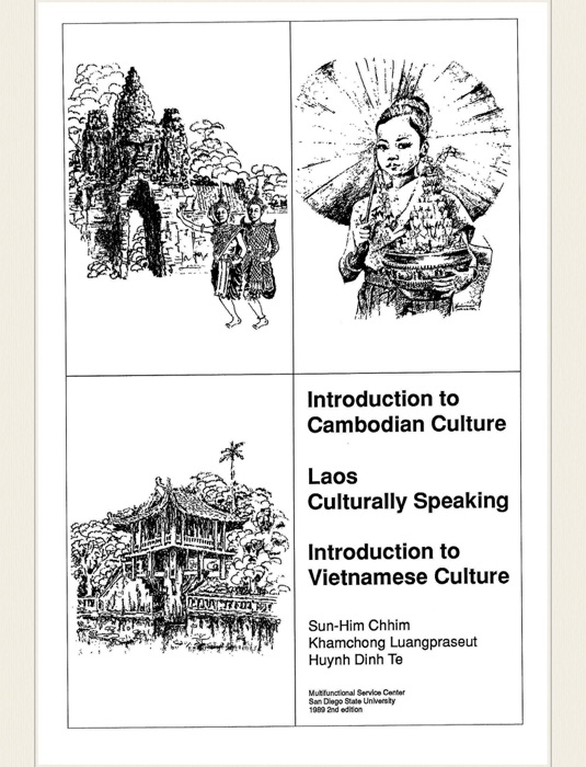 Introduction to the Indochinese and their Cultures