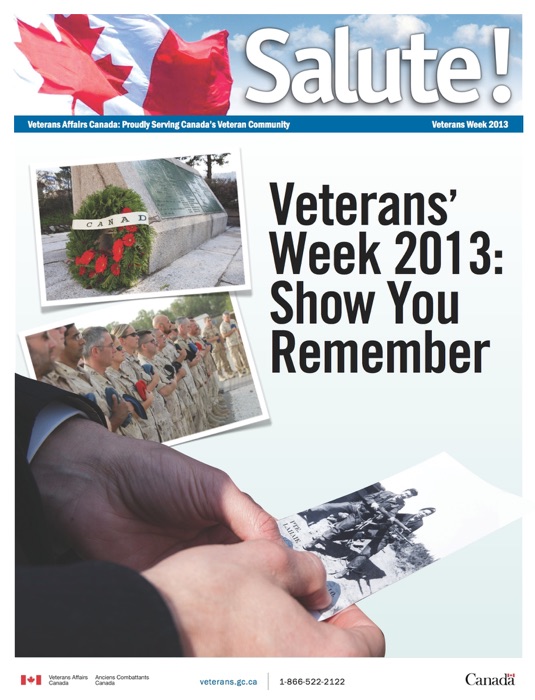 Salute! Veterans' Week 2013: Show You Remember