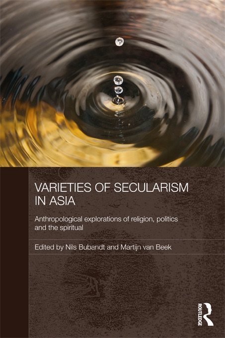 Varieties of Secularism in Asia