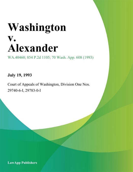 Washington V. Alexander