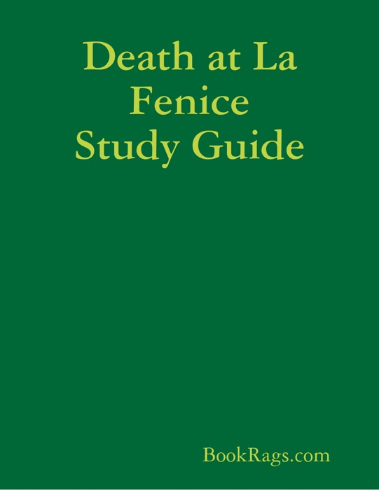Death at La Fenice Study Guide