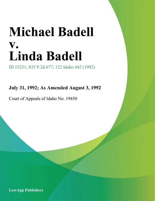 Michael Badell v. Linda Badell