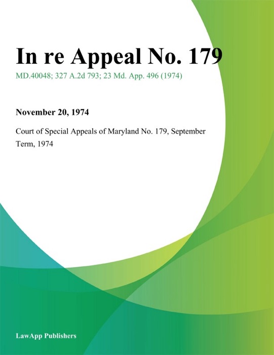 In re Appeal No. 179