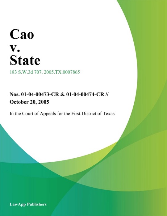 Cao v. State