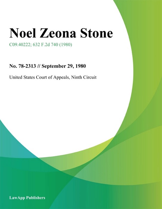 Noel Zeona Stone