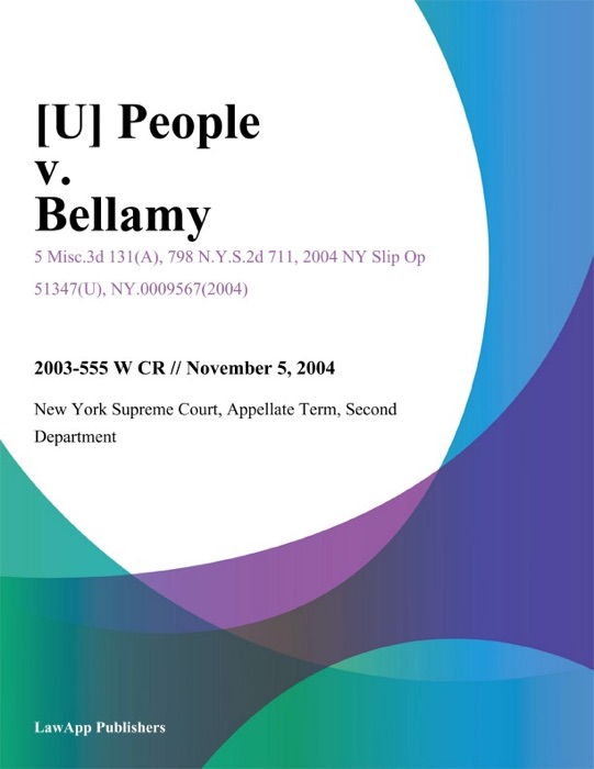 People v. Bellamy