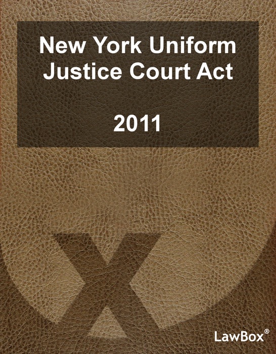 New York Uniform Justice Court Act 2011