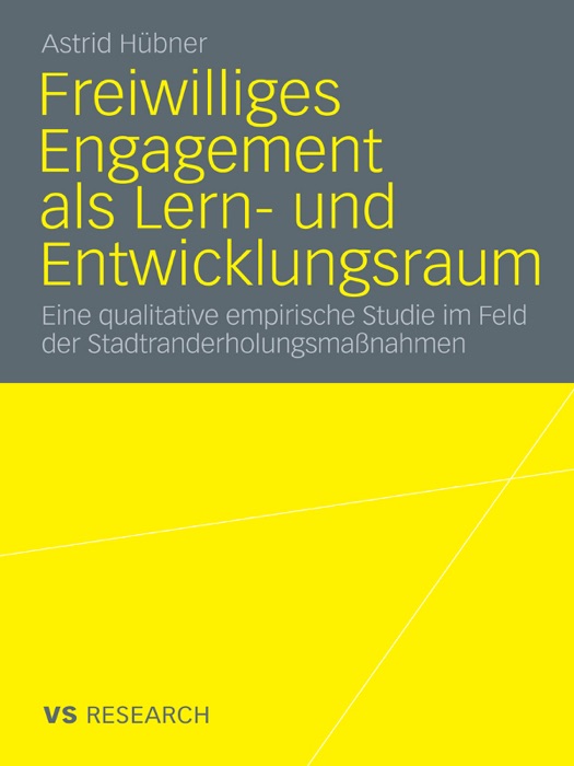 Freiwilliges Engagement als Lern- und Entwicklungsraum