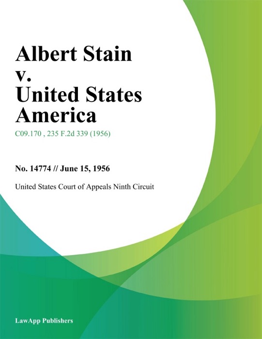 Albert Stain v. United States America