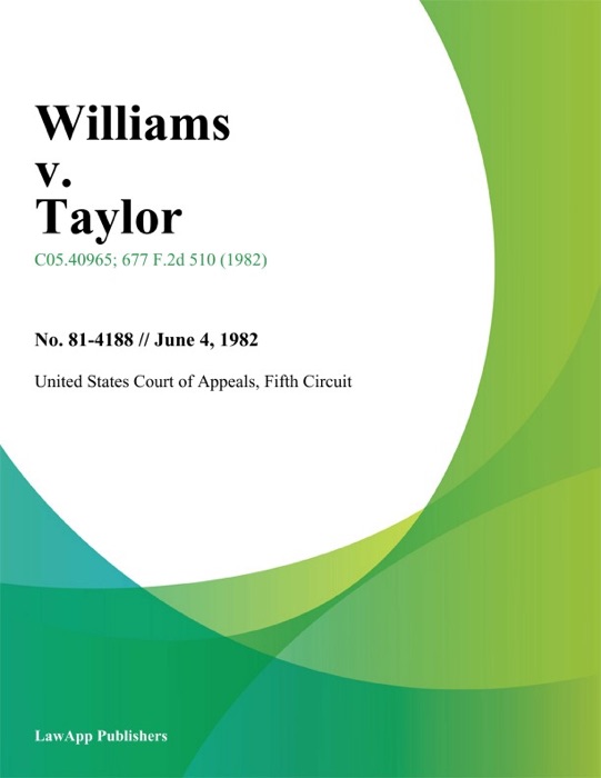 Williams v. Taylor