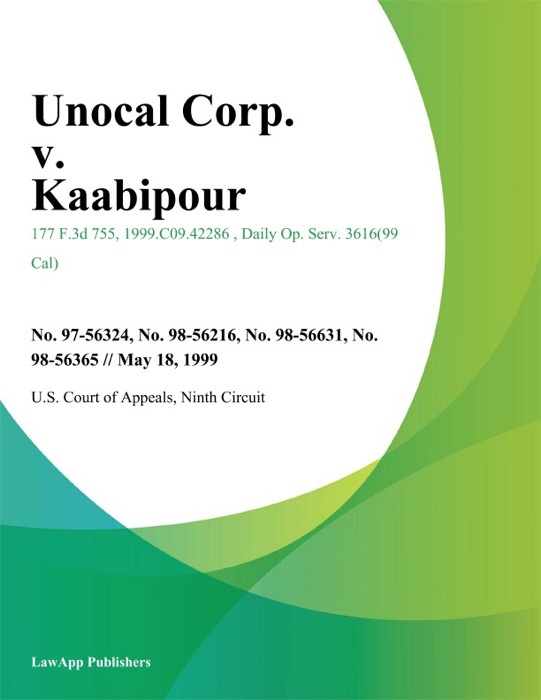 Unocal Corp. v. Kaabipour