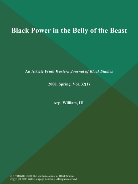 Black Power in the Belly of the Beast