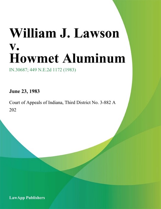 William J. Lawson v. Howmet Aluminum