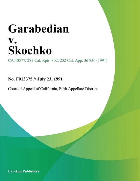 Garabedian v. Skochko