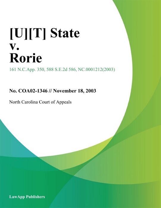 State v. Rorie