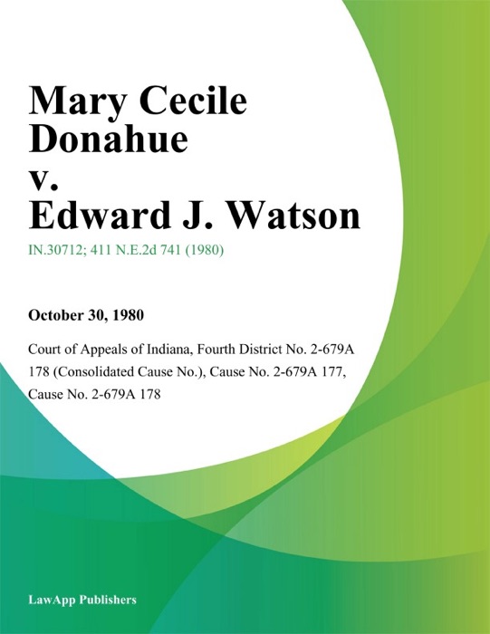 Mary Cecile Donahue v. Edward J. Watson