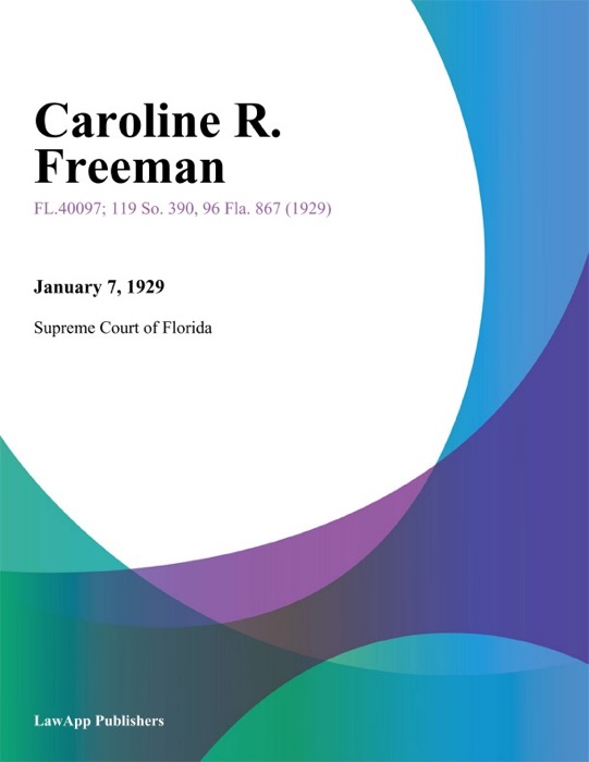 Caroline R. Freeman