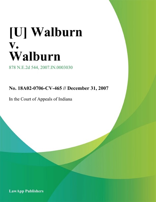 Walburn v. Walburn