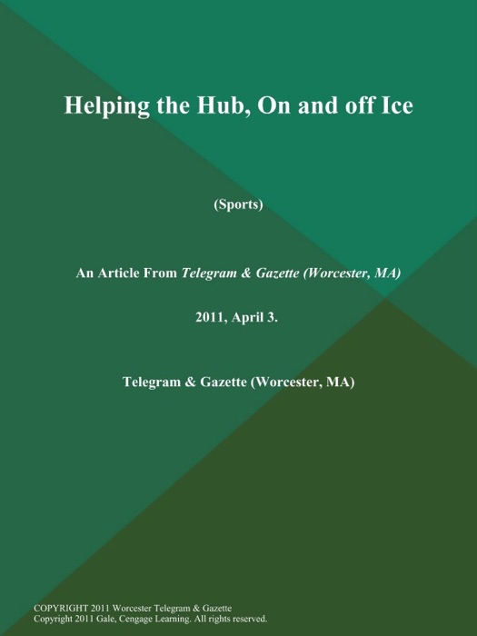 Helping the Hub, On and off Ice (Sports)