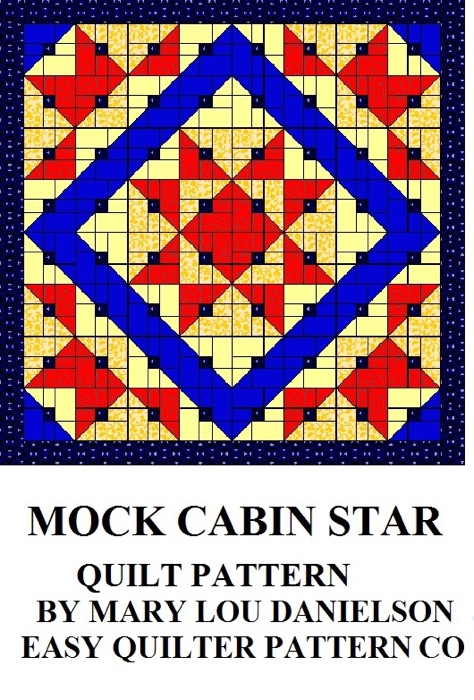 Quilt Pattern - Mock Cabin Star