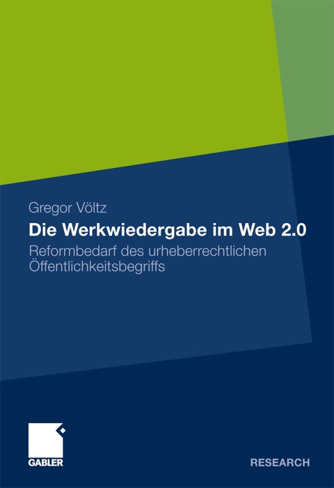 Die Werkwiedergabe im Web 2.0