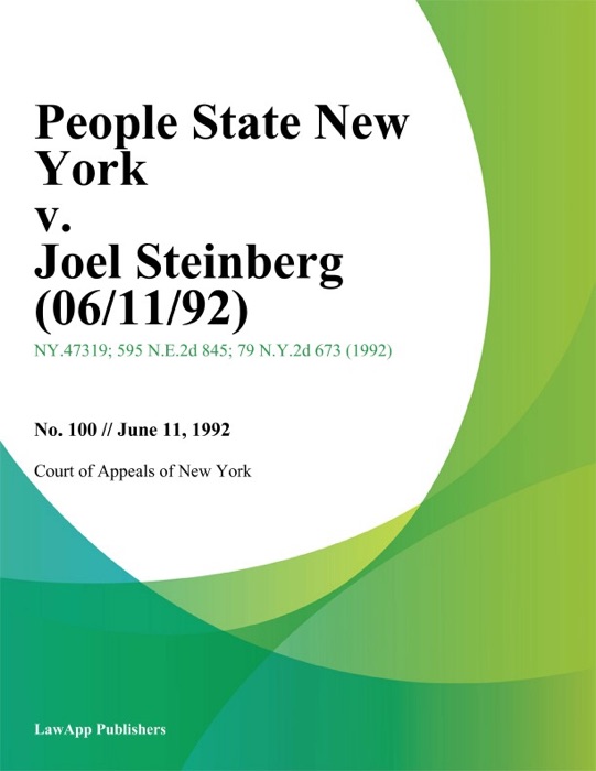 People State New York v. Joel Steinberg