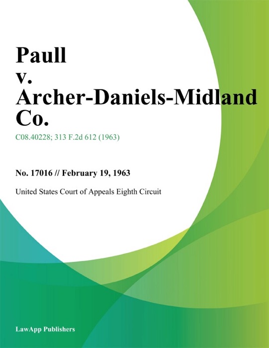 Paull v. Archer-Daniels-Midland Co.