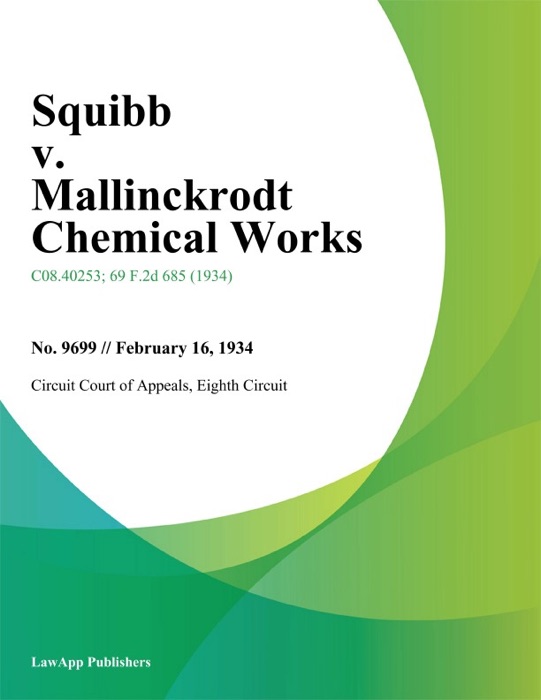 Squibb v. Mallinckrodt Chemical Works