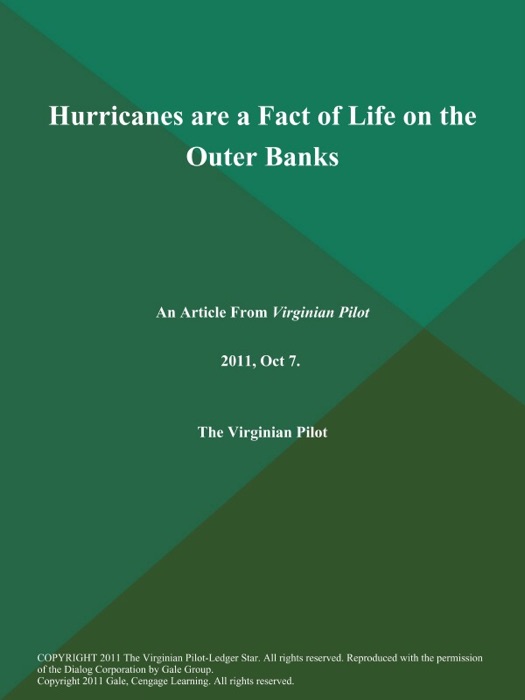 Hurricanes are a Fact of Life on the Outer Banks