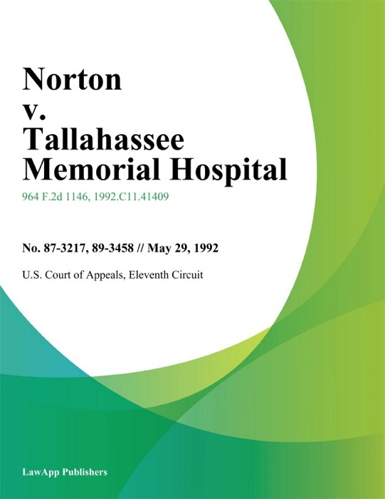 Norton v. Tallahassee Memorial Hospital